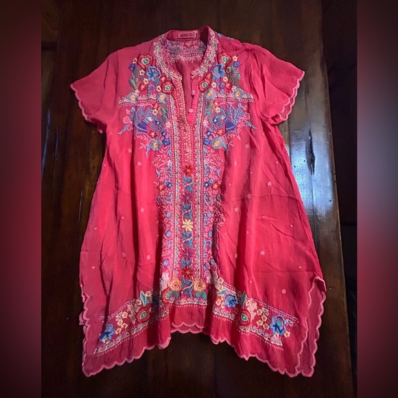 Johnny Was Mikones Tunic Size Small - Picture 2 of 7